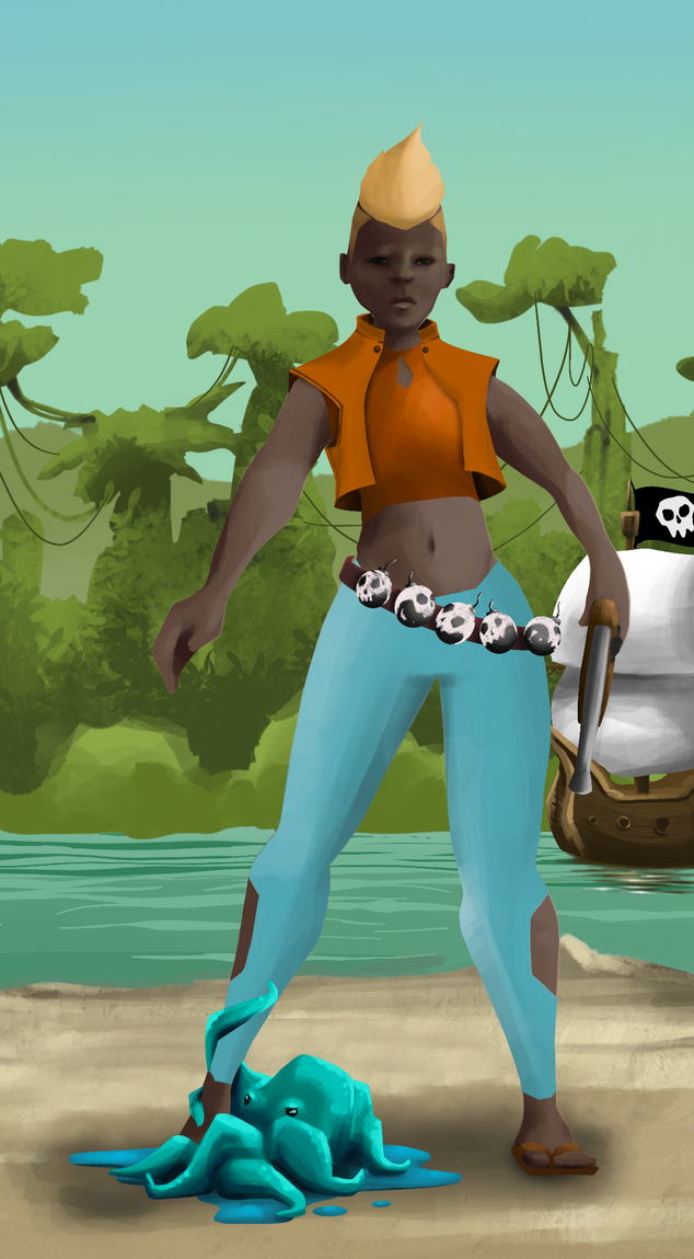 AlgoSeas Pirate #31417 NFT on Algorand