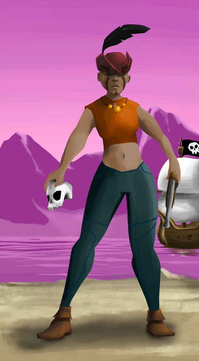 AlgoSeas Pirate #31420 NFT on Algorand