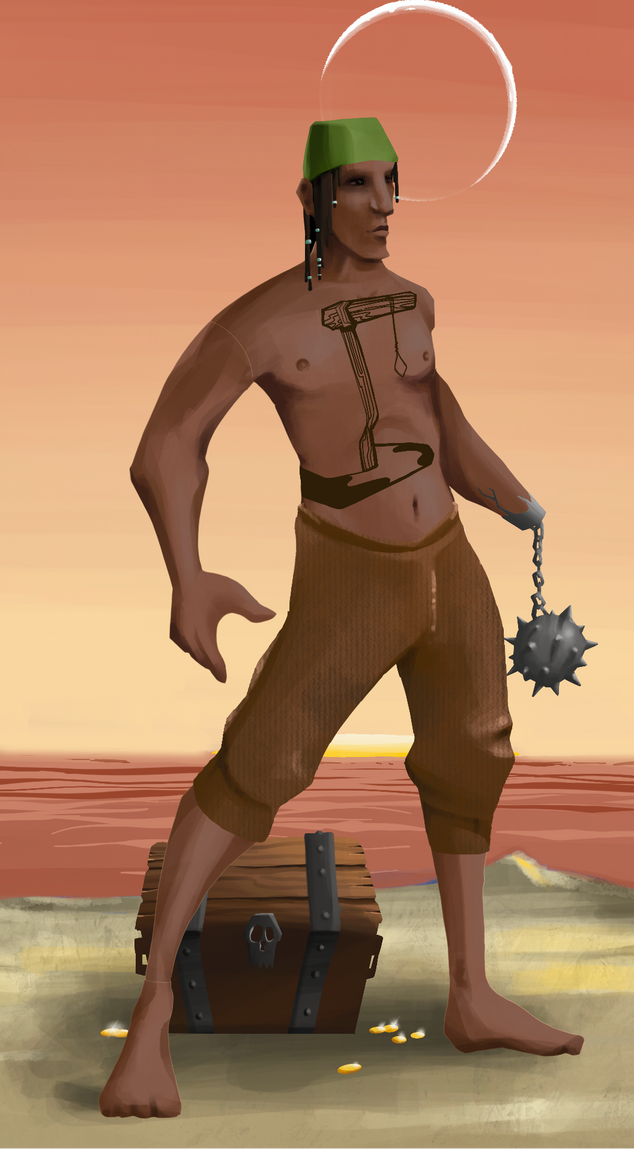 AlgoSeas Pirate #31434 NFT on Algorand