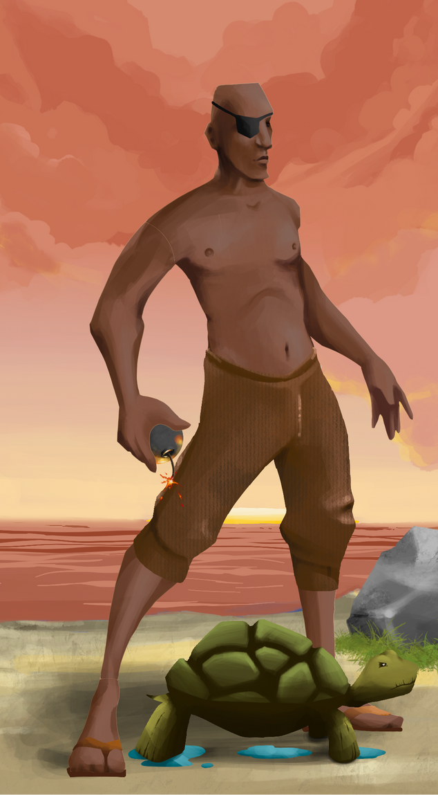 AlgoSeas Pirate #31451 NFT on Algorand