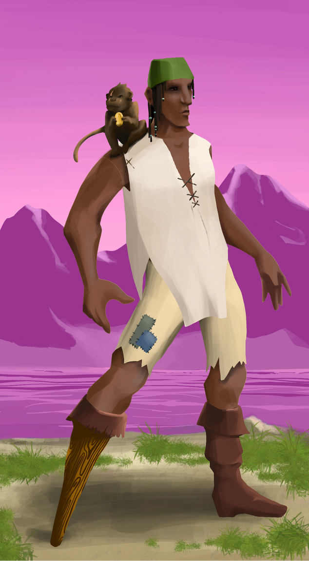 AlgoSeas Pirate #31453 NFT on Algorand