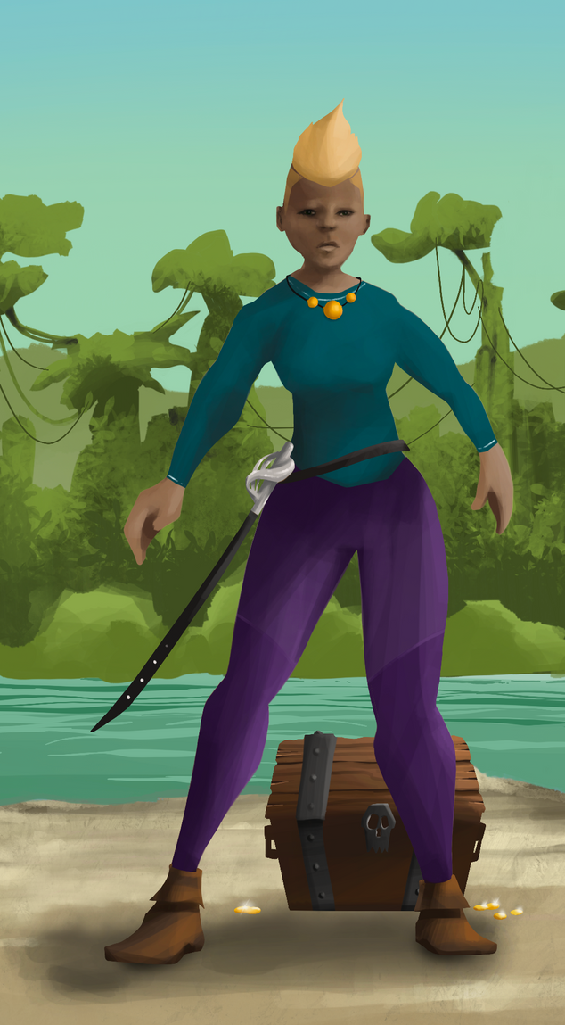 AlgoSeas Pirate #3146 NFT on Algorand