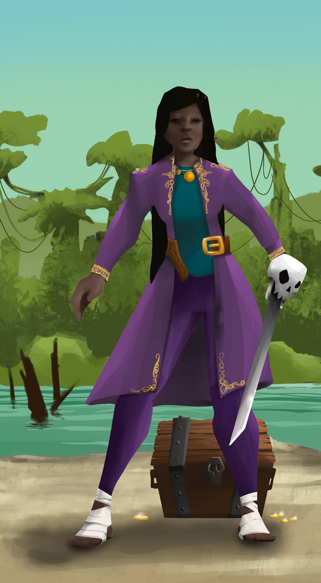 AlgoSeas Pirate #31464 NFT on Algorand