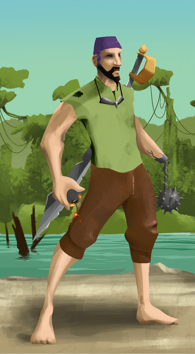 AlgoSeas Pirate #31472 NFT on Algorand