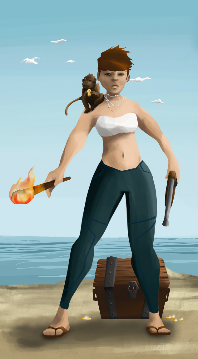 AlgoSeas Pirate #31473 NFT on Algorand