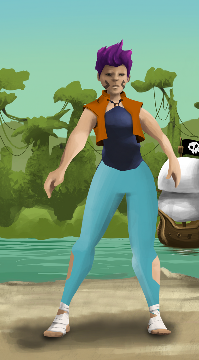 AlgoSeas Pirate #31477 NFT on Algorand