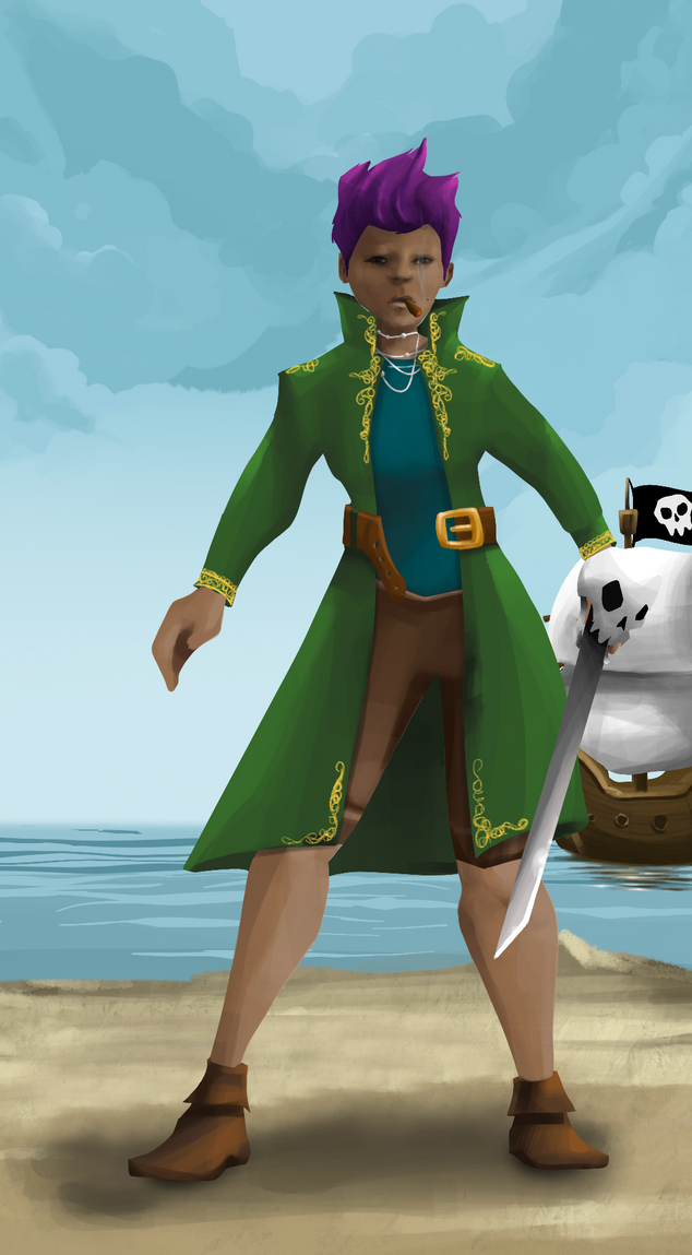 AlgoSeas Pirate #31479 NFT on Algorand