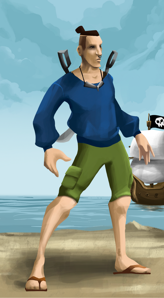 AlgoSeas Pirate #31480 NFT on Algorand