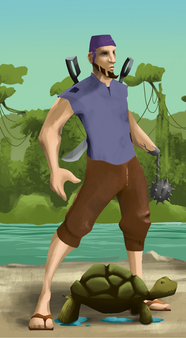 AlgoSeas Pirate #31484 NFT on Algorand