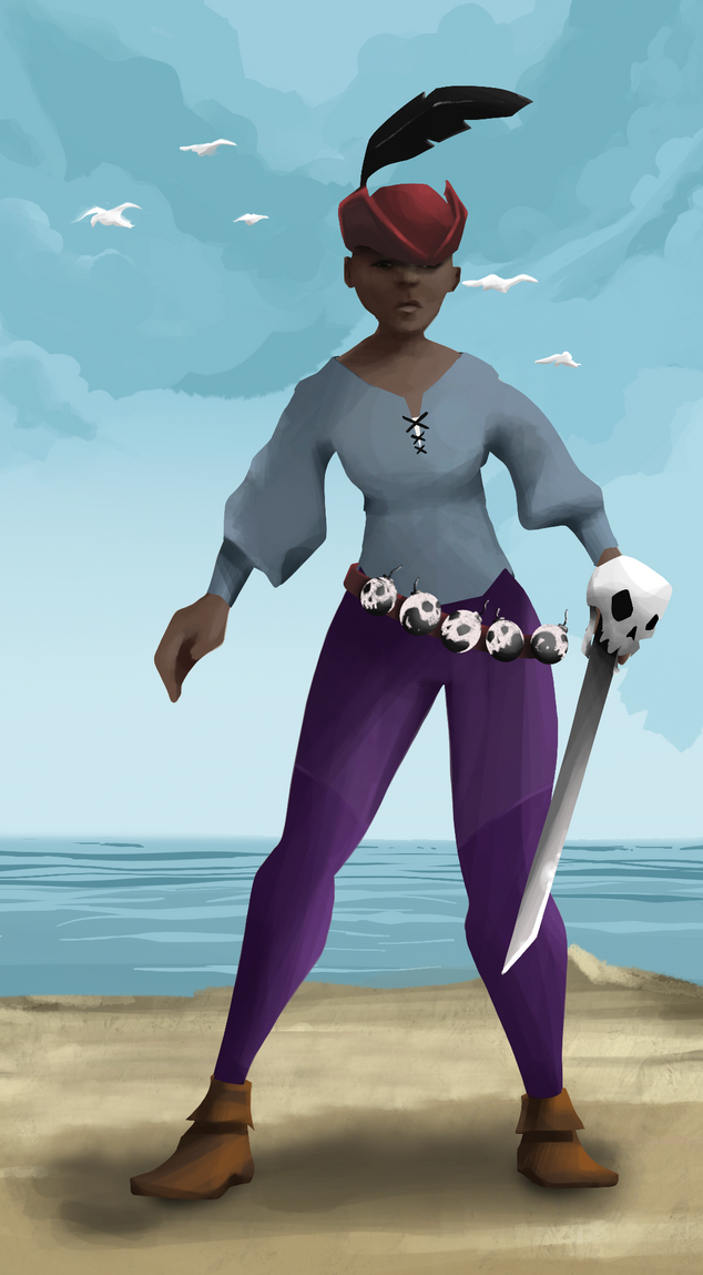 AlgoSeas Pirate #31486 NFT on Algorand