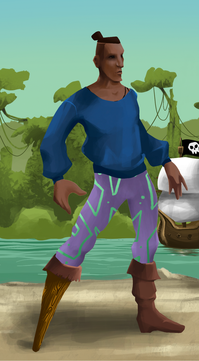 AlgoSeas Pirate #31492 NFT on Algorand