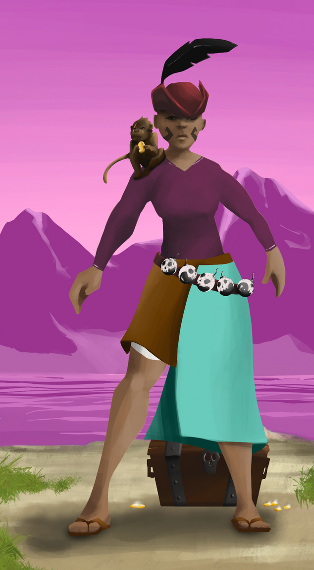 AlgoSeas Pirate #31499 NFT on Algorand