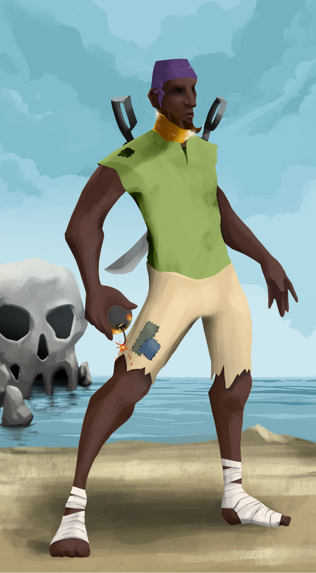 AlgoSeas Pirate #31506 NFT on Algorand