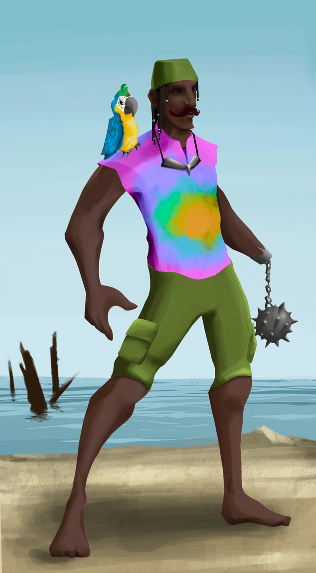 AlgoSeas Pirate #31516 NFT on Algorand