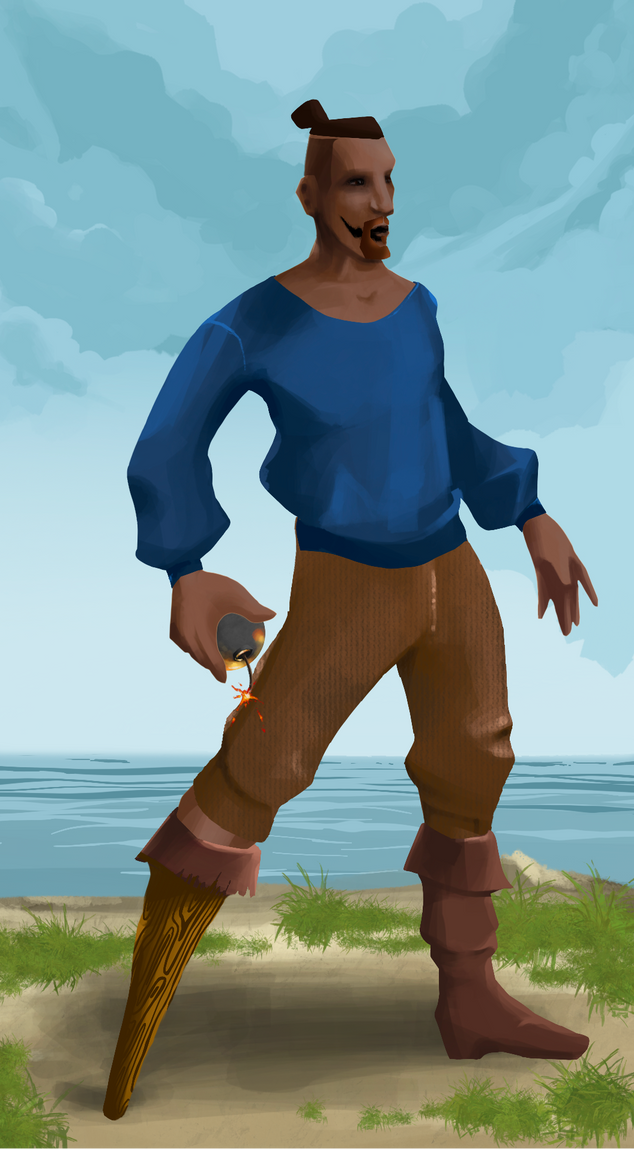 AlgoSeas Pirate #31520 NFT on Algorand