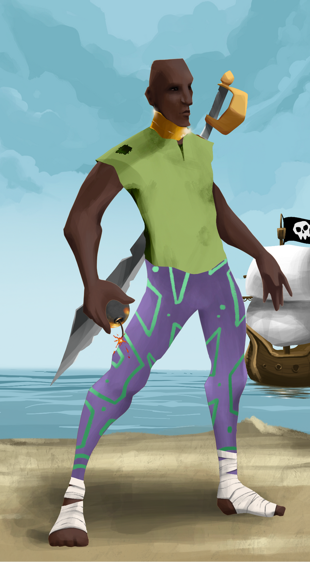 AlgoSeas Pirate #31528 NFT on Algorand