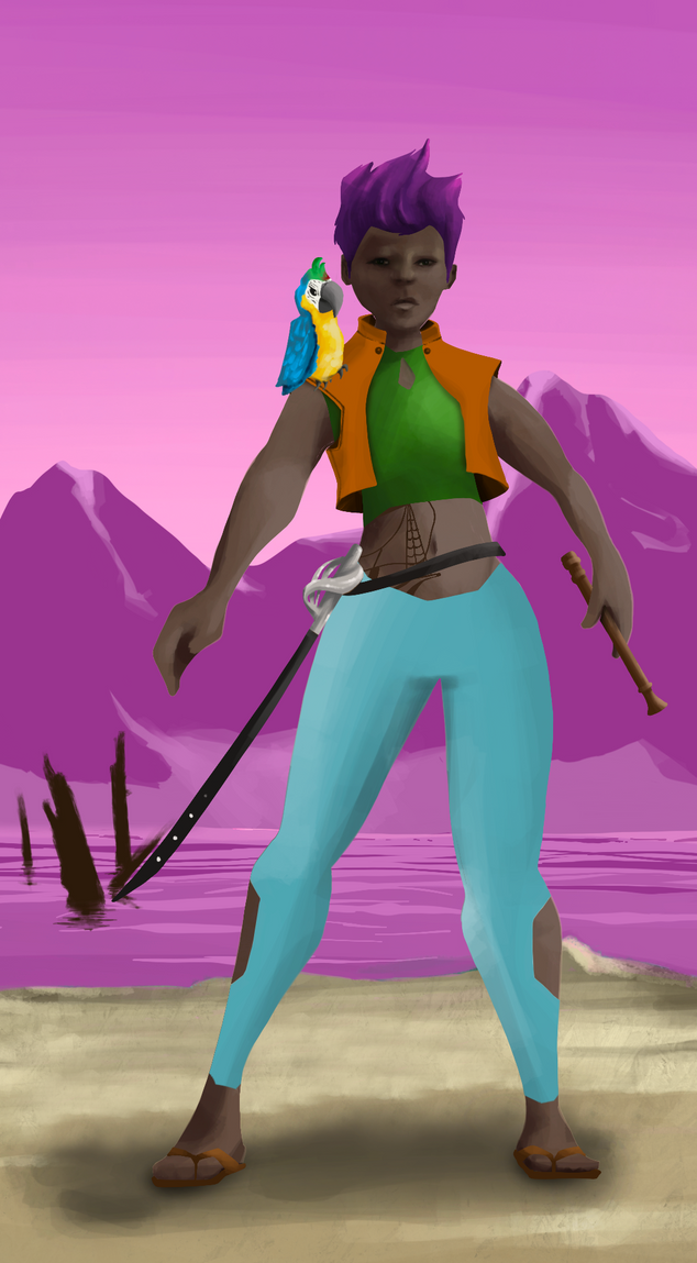 AlgoSeas Pirate #31530 NFT on Algorand