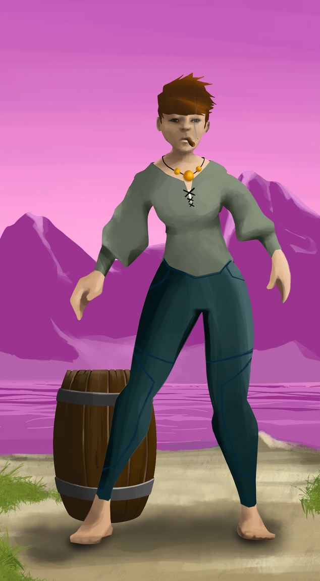 AlgoSeas Pirate #31561 NFT on Algorand