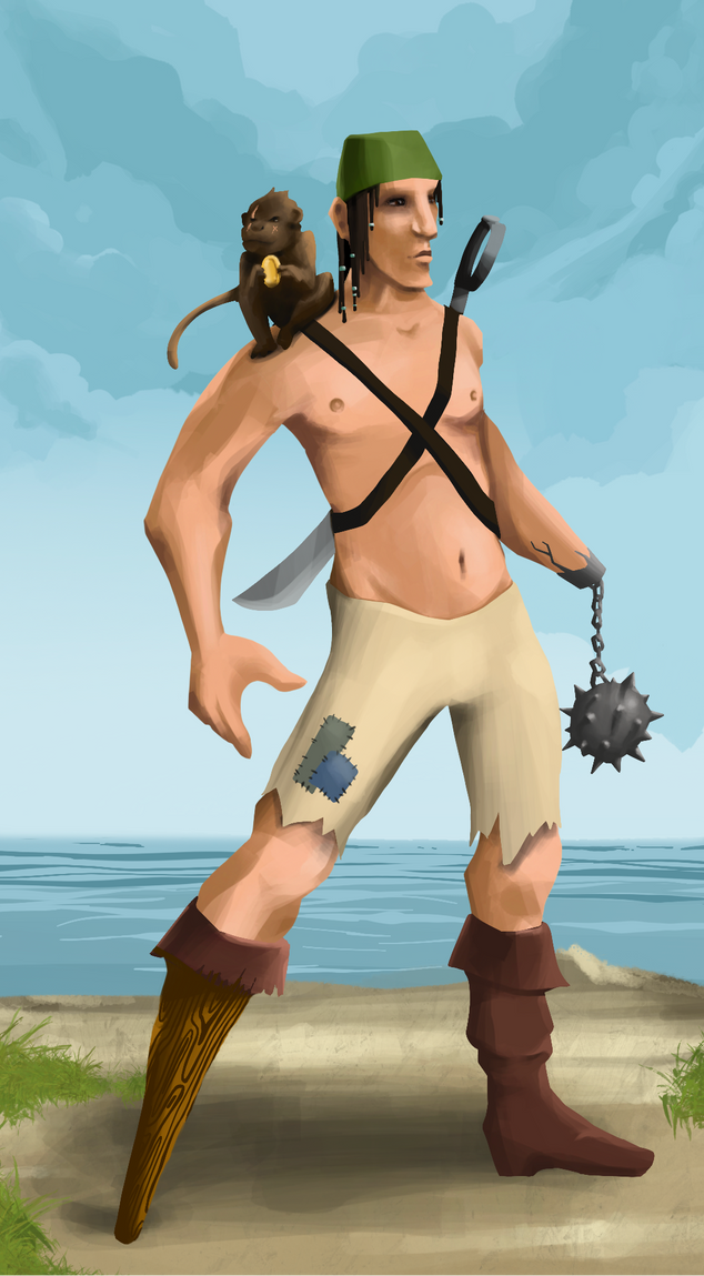 AlgoSeas Pirate #31566 NFT on Algorand