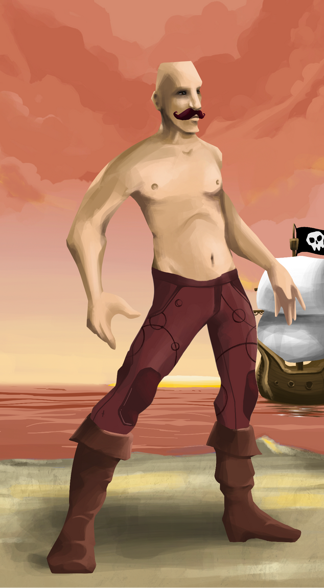 AlgoSeas Pirate #31568 NFT on Algorand