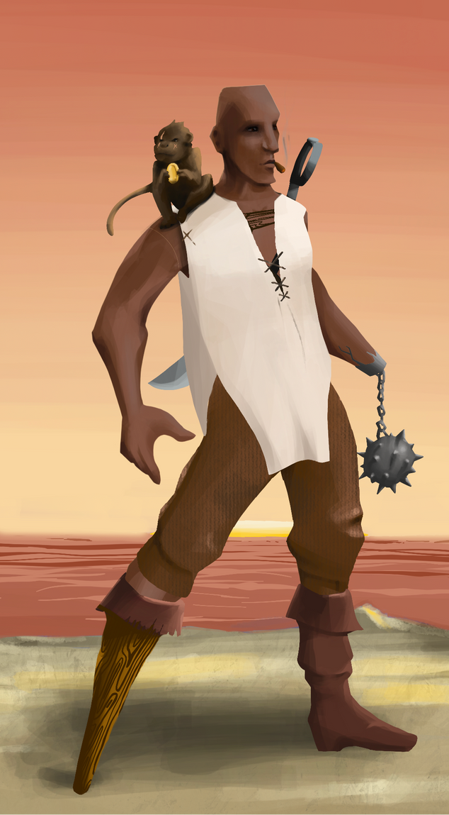 AlgoSeas Pirate #31576 NFT on Algorand