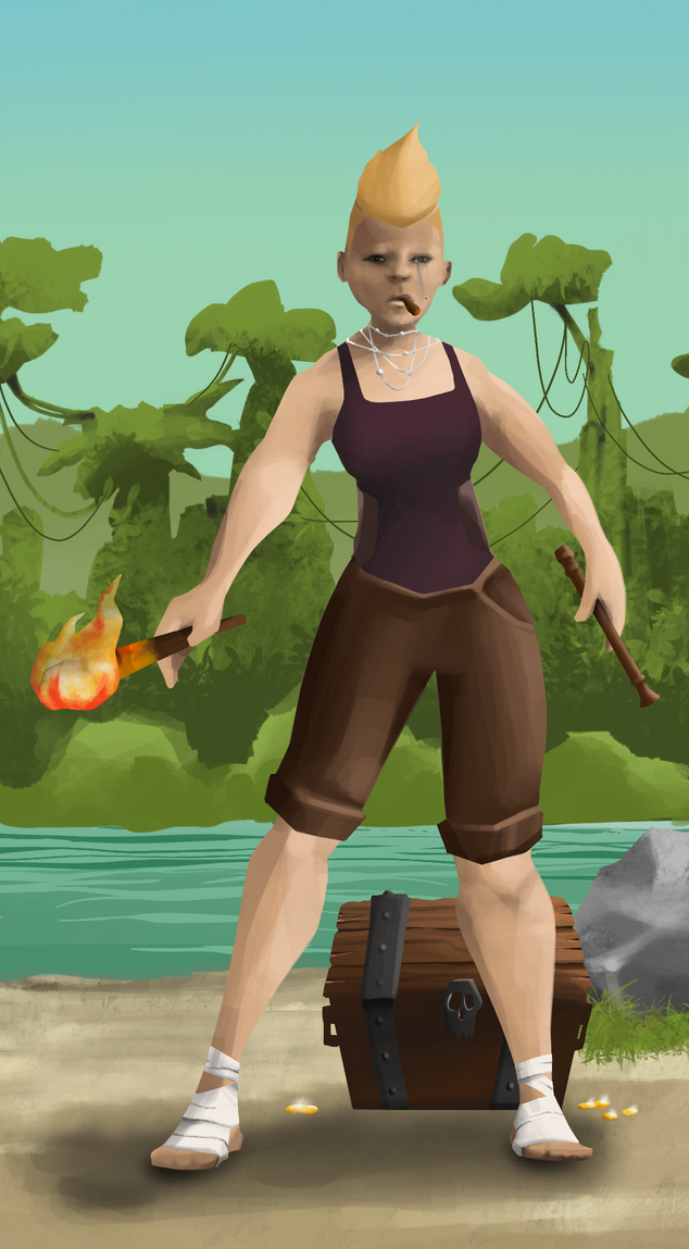 AlgoSeas Pirate #31579 NFT on Algorand