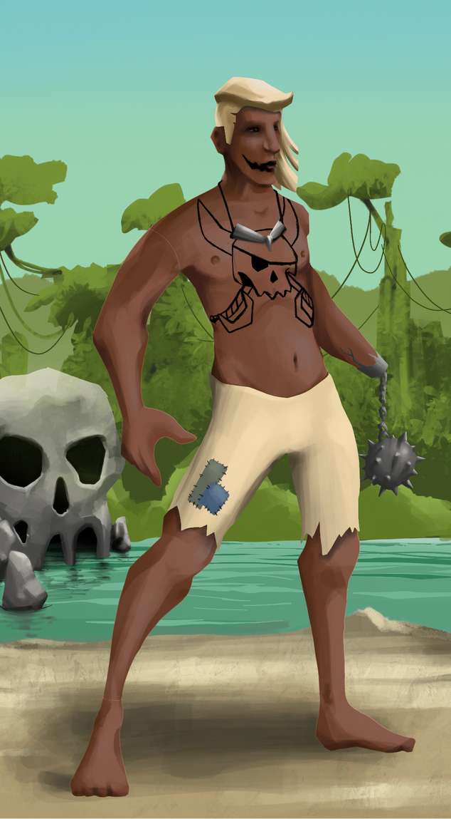 AlgoSeas Pirate #31596 NFT on Algorand