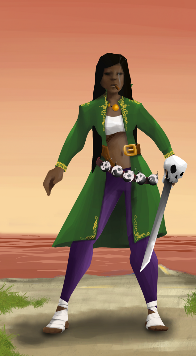 AlgoSeas Pirate #31597 NFT on Algorand