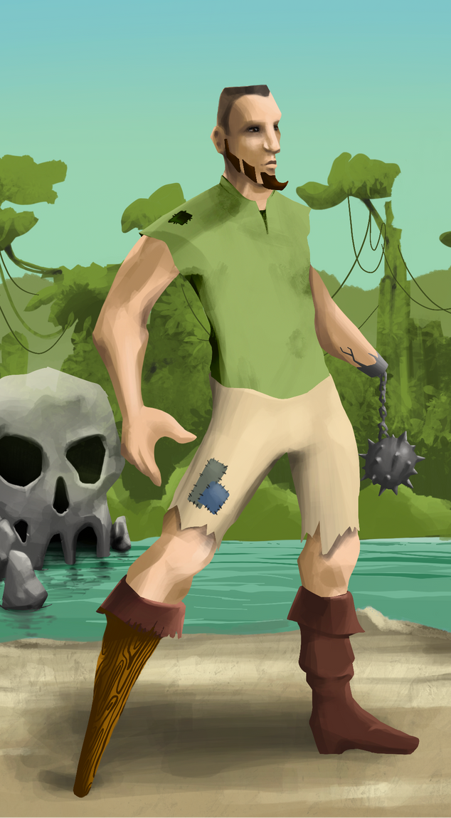 AlgoSeas Pirate #31598 NFT on Algorand