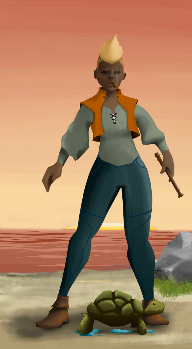 AlgoSeas Pirate #31600 NFT on Algorand