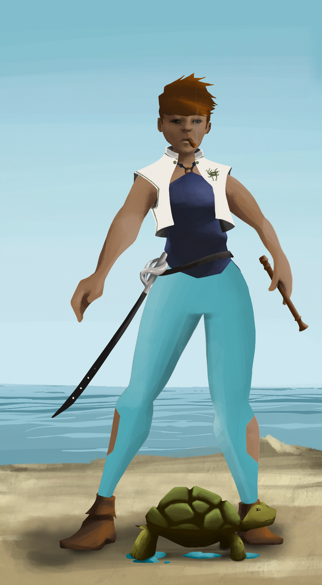 AlgoSeas Pirate #31601 NFT on Algorand