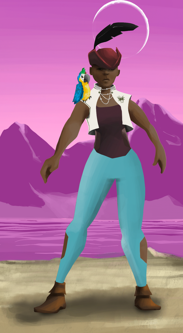 AlgoSeas Pirate #31606 NFT on Algorand