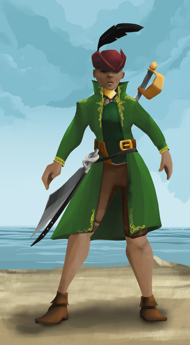 AlgoSeas Pirate #31611 NFT on Algorand