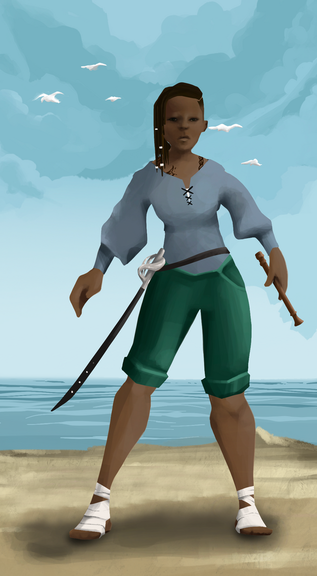 AlgoSeas Pirate #31613 NFT on Algorand