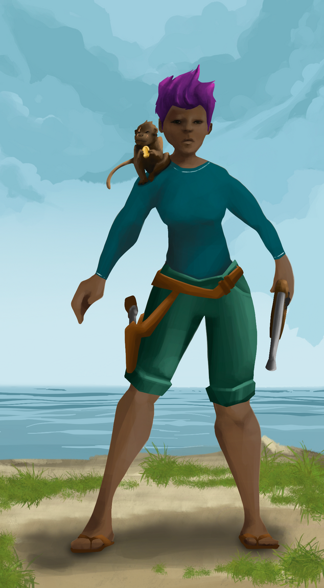 AlgoSeas Pirate #31617 NFT on Algorand