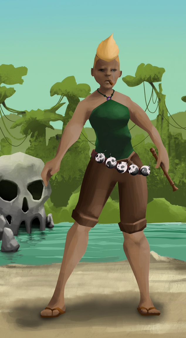 AlgoSeas Pirate #31619 NFT on Algorand