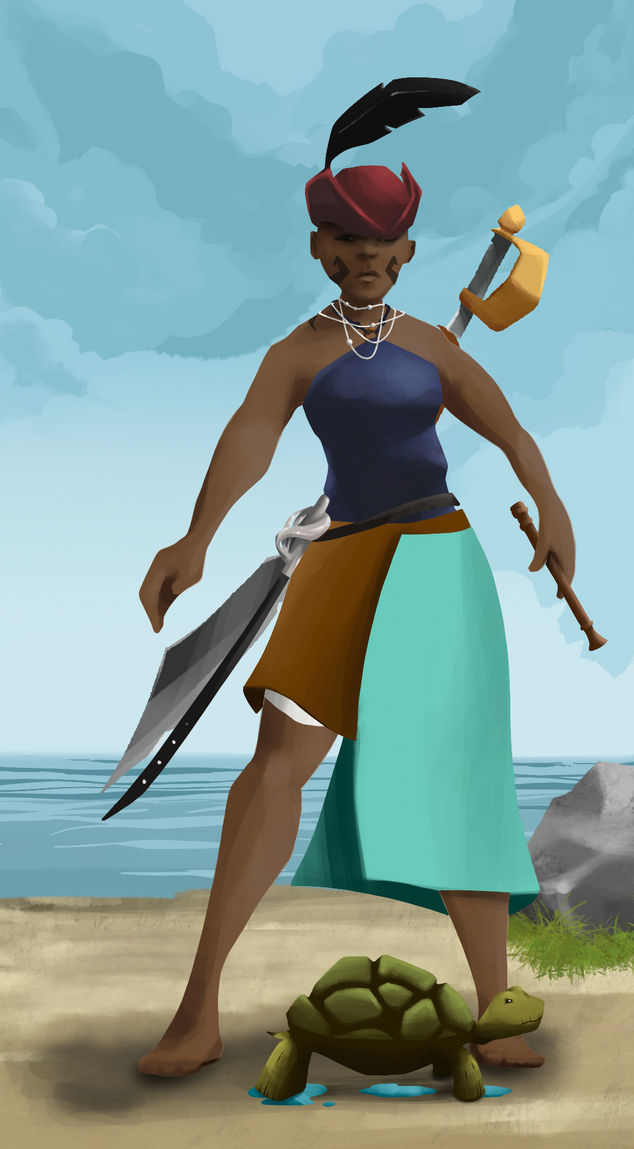 AlgoSeas Pirate #31629 NFT on Algorand