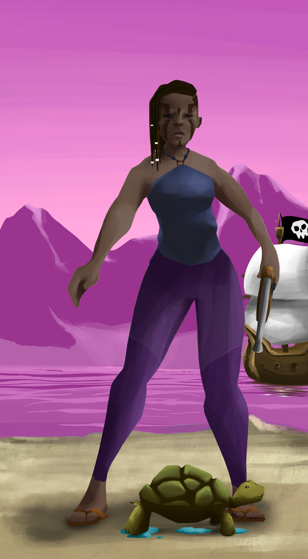 AlgoSeas Pirate #31637 NFT on Algorand