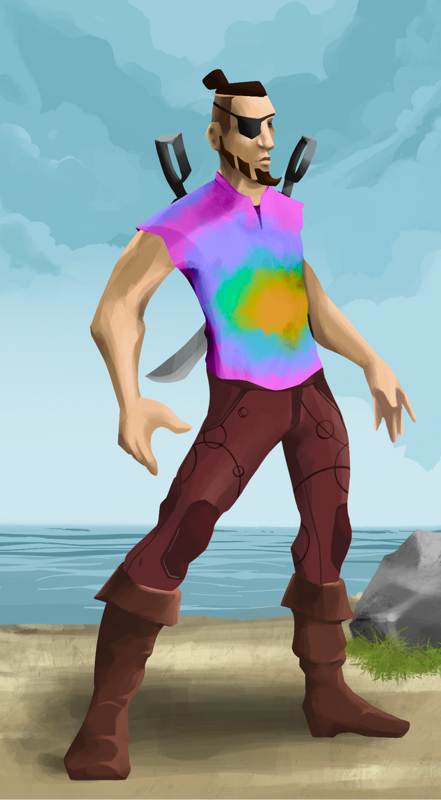 AlgoSeas Pirate #31647 NFT on Algorand