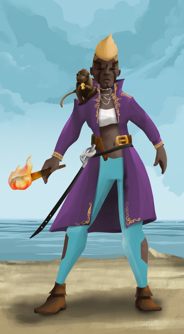 AlgoSeas Pirate #31652 NFT on Algorand