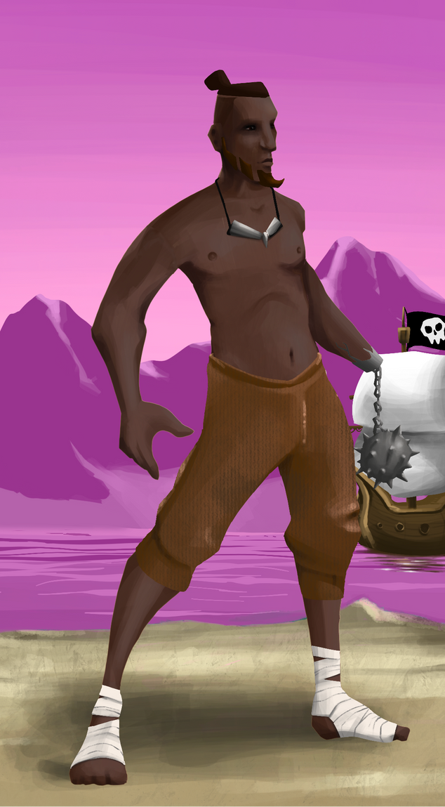 AlgoSeas Pirate #31657 NFT on Algorand