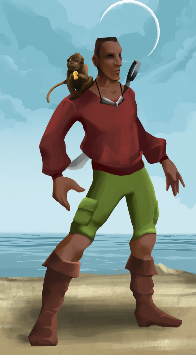 AlgoSeas Pirate #31658 NFT on Algorand