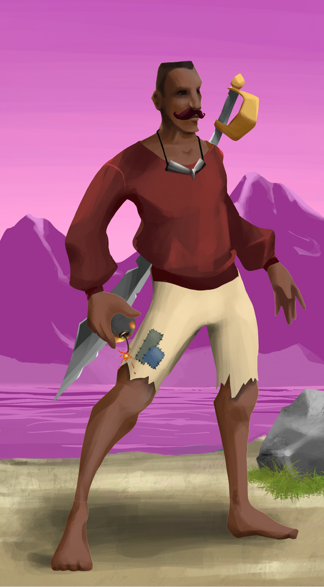 AlgoSeas Pirate #31659 NFT on Algorand