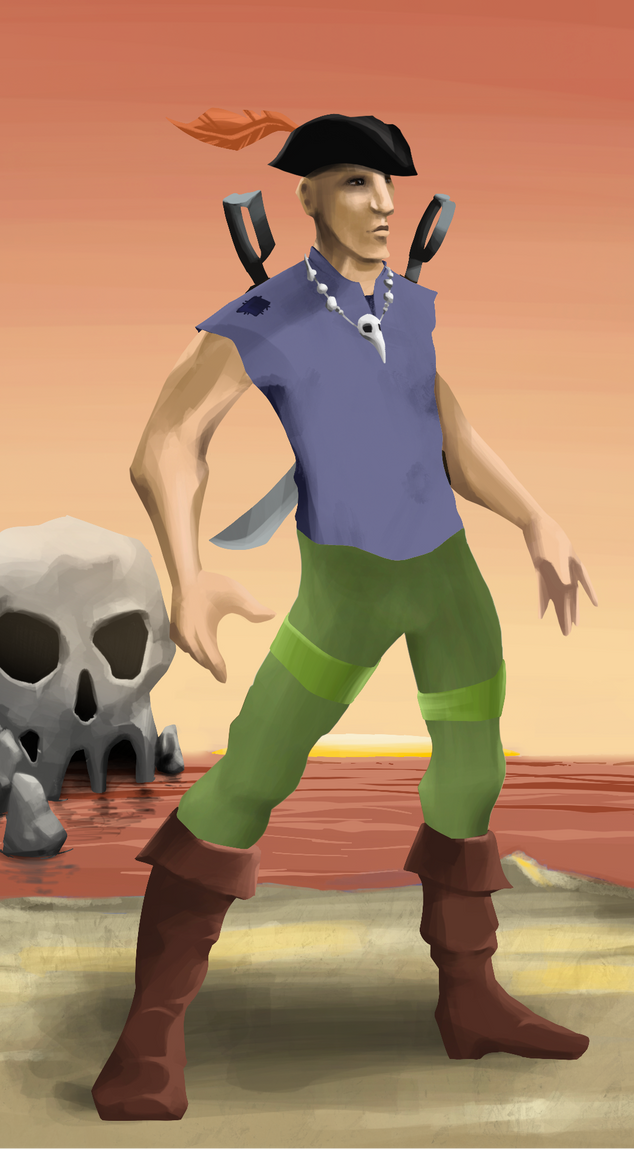 AlgoSeas Pirate #31662 NFT on Algorand