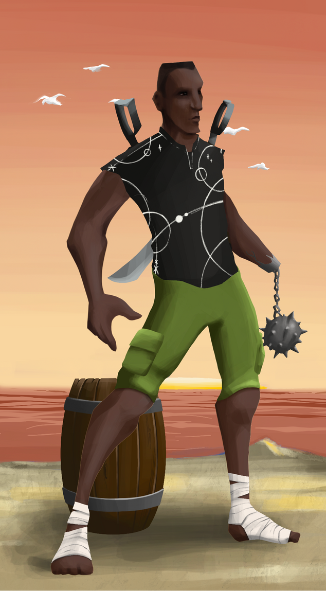 AlgoSeas Pirate #31665 NFT on Algorand