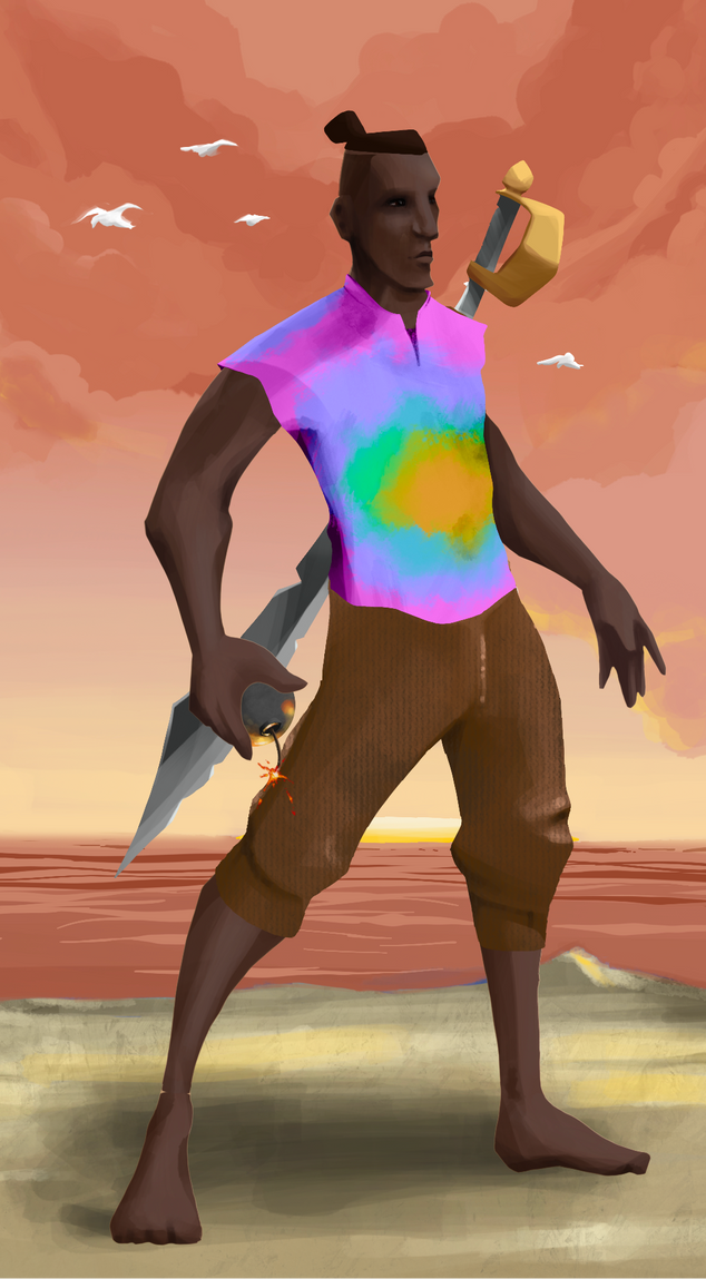 AlgoSeas Pirate #3167 NFT on Algorand