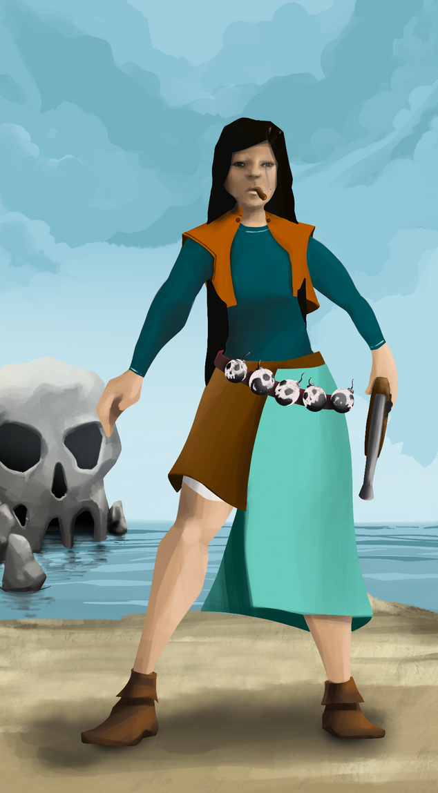 AlgoSeas Pirate #31695 NFT on Algorand