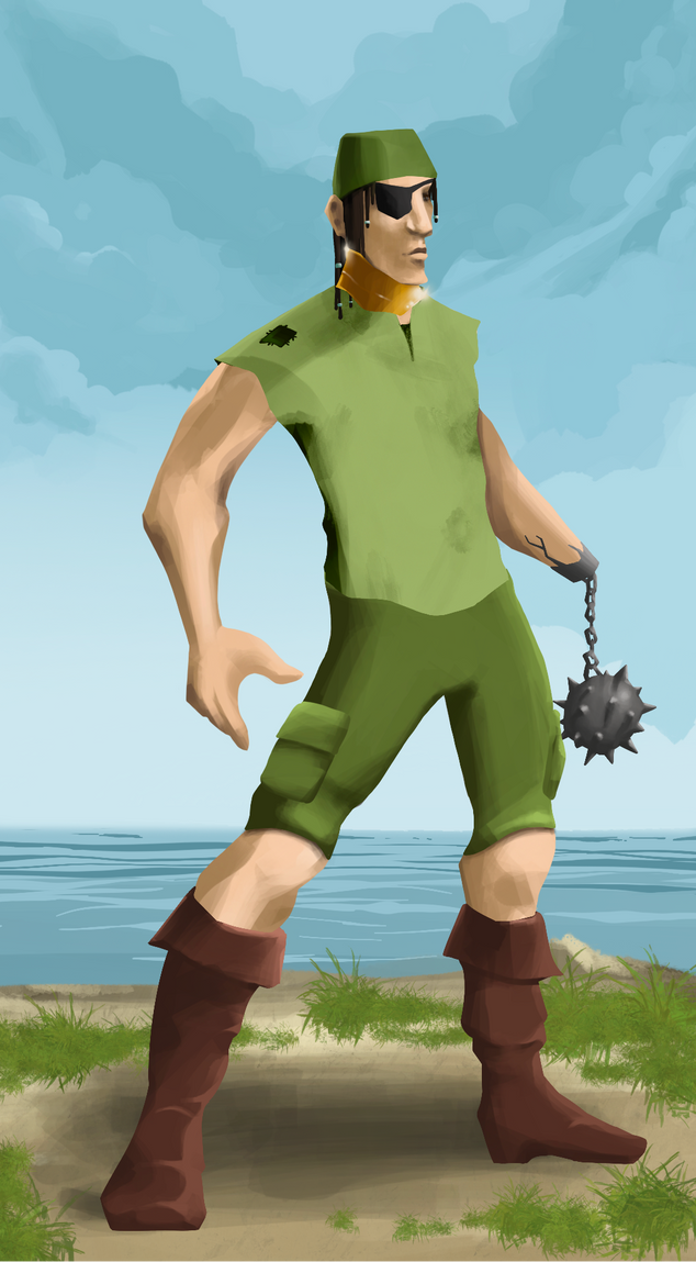 AlgoSeas Pirate #31696 NFT on Algorand