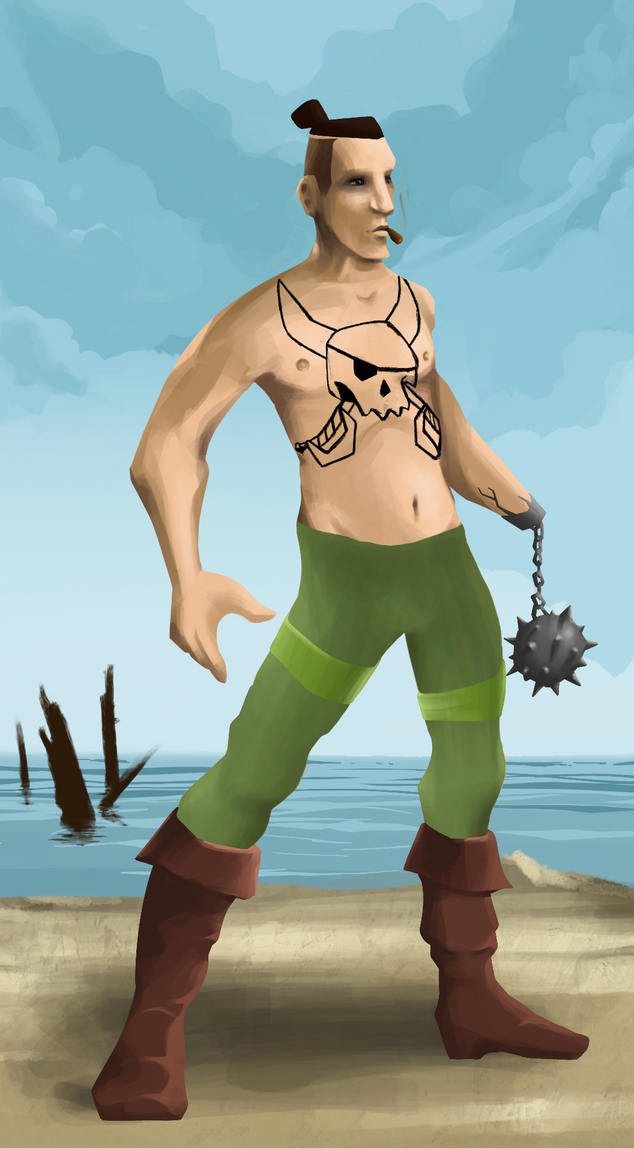 AlgoSeas Pirate #31699 NFT on Algorand