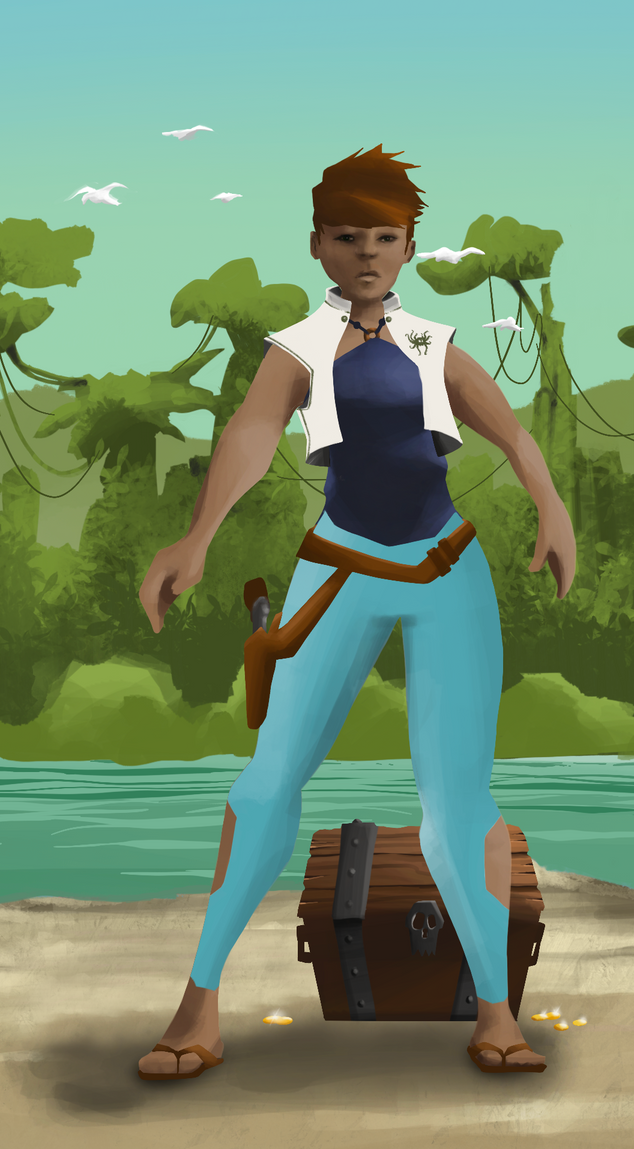 AlgoSeas Pirate #31702 NFT on Algorand